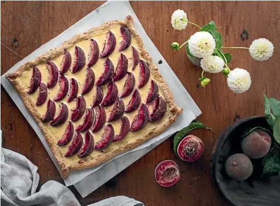  ?? NICOLA GALLOWAY ?? The secret to a delicious autumn fruit tart is a perfectly light pastry.