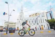  ?? JUAN PABLO RUEDA ?? Piden promover el uso de la bicicleta en Cali.