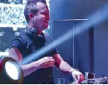  ??  ?? Internatio­nally renowned DJ Sander Van Doorn