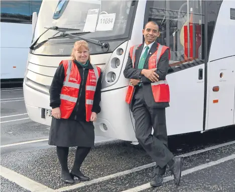  ??  ?? A SCHEME launched to help people gain access to Dundee’s buses has helped dozens across the city.
Xplore Dundee has a training scheme for drivers on how to show mobility scooter users the safe way to board the vehicles via a ramp, park the scooter and...