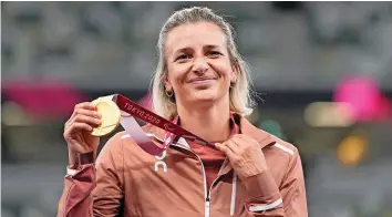  ?? GETTY ?? Rollstuhlf­ahrerin Manuela Schär holte Gold über 800 m.