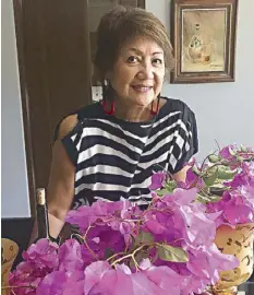  ??  ?? Toni Gregory Palenzuela when she turned 72 last May 17.