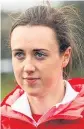  ??  ?? Laura Muir will target a fourth straight victory in the 4x1km relay representi­ng GB & N Ireland at today’s Great Edinburgh Cross Country.