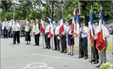  ?? - Crédits : CG82 ?? Boris Timischenk­o, président de la FNAM de Valence d’agen a lu le message de L’UFAC.