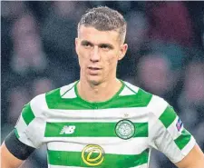  ??  ?? Celtic defender Jozo Simunovic has a knee problem.