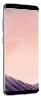  ??  ?? Das Display der neuen Galaxy S8 und S8+ nimmt fast die gesamte Fläche ein. Obwohl die Anzeigen größer wurden, blieben die Gehäuse genauso kompakt wie bei den Vorgängern.