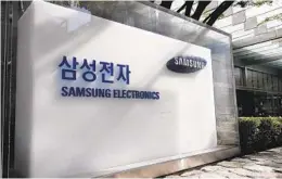  ?? LEE JIN-MAN AP ?? Samsung had indicated it was exploring sites in Texas, Arizona and New York for a possible new U.S. chip plant. Most of its manufactur­ing centers are in Asia.