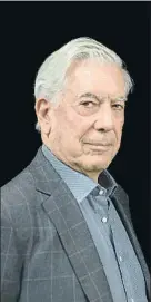  ?? DANIEL MORDZINSKI ?? Firmante. El premio Nobel Mario Vargas Llosa, reconocido liberal, suscribe la carta de apoyo a los intelectua­les que denunciaro­n la censura en EE.UU.