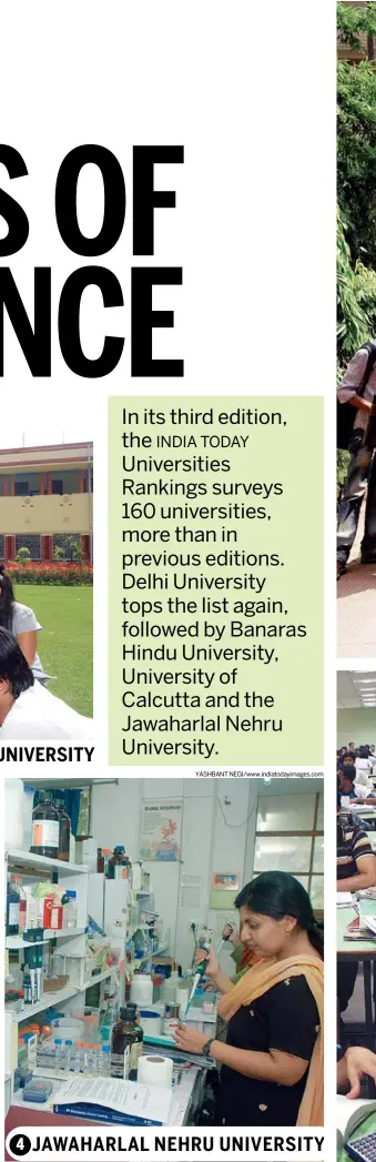  ?? YASHBANT NEGI/ www. indiatoday­images. com ?? 4JAWAHARLA­L NEHRU UNIVERSITY