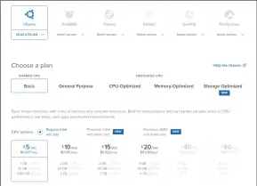  ??  ?? While it is absolutely within the LFX discretion­ary budget to spin up a $2,400 per month monster VPS, we decided that it would be egregious and excessive for the purposes of this feature.