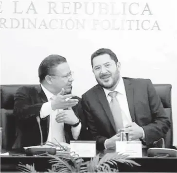  ?? FOTO: REFORMA ?? &gt; Martí Batres, presidente del Senado, pide a los congresos apegarse a medidas de austeridad de AMLO.