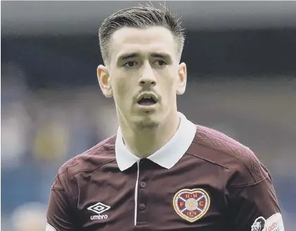  ??  ?? 2 Jamie Walker has not ruled out staying at Hearts if he receives a better offer after rejecting a deal to become the highest earner at the club.