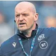  ??  ?? Gregor Townsend.