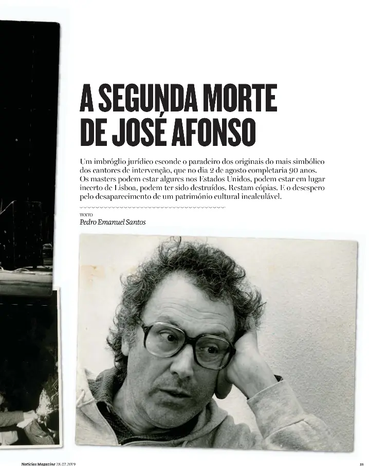 A Segunda Morte De Jose Afonso Pressreader