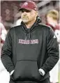  ?? Scott Retzlaff / 12thMan.com ?? Noel Mazzone took over as offensive coordinato­r at A&M in 2016 after holding the same role at UCLA in 2015.