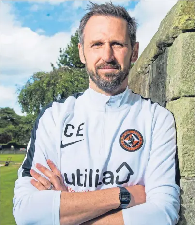  ?? SNS. ?? Craig Easton is relishing the challenge of leading Dundee United in this season’s Irn-bru Cup.