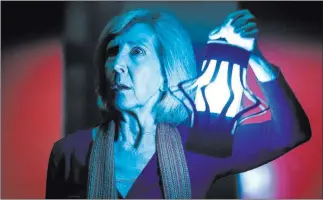  ?? MATT KENNEDY/ FOCUS FEATURES ?? Lin Shaye reprises her role as psychic Elise Rainier in “Insidious: Chapter 3,” a prequel to the first two horror films about malevolent spirits from a supernatur­al realm.