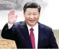  ??  ?? XI JINPING