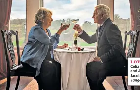  ??  ?? LOVE LIFE Celia (Anne Reid) and Alan (Derek Jacobi) in Last Tango in Halifax