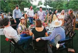  ??  ?? TheWitte Museum holds its 50th annual game dinner with performer Robert Earl Keen providing musical entertainm­ent.