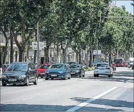  ?? CÉSAR RANGEL ?? Les esperes dels cotxes a les cruïlles determinen la congestió