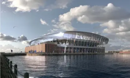  ?? Photograph: Everton FC ?? Everton’s proposed new stadium will make a compelling presence on the city’s waterfront skyline.