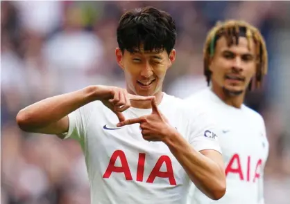  ?? Javier García/REX/Shuttersto­ck ?? Son Heung-min’s display on Sunday was another glimpse of what could happen if Tottenham build their side around him. Photograph: