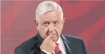 ?? FOTO: REFORMA ?? Presidente Andrés Manuel López Obrador.