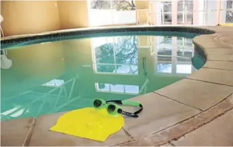  ?? Picture: SUPPLIED ?? COOL BY THE POOL: The indoor pool being used by Swim-Nastix in Komani