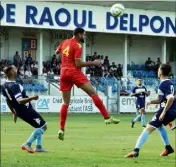  ?? (Photo I.R.) ?? À Delpon l’A.S.Brignoles devra sortir une grosse performanc­e pour venir à bout du leader et mettre enfin des actes face aux ambitions annoncées en début de saison.