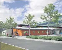  ??  ?? Aa artist’s impression of new Cwmaman school