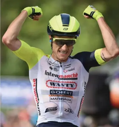  ?? FOTO BELGA ?? Ritwinst in de Ronde van België mocht niet baten voor Quinten Hermans.