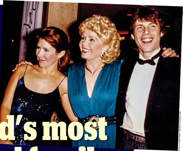  ??  ?? ‘My girls’: Todd with the women he doted on, mum Debbie and sister Carrie