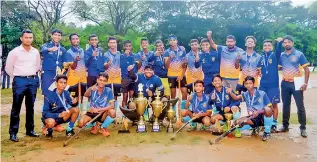  ??  ?? St. Thomas' College Matale hockey team