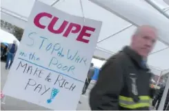  ?? CUPE YOUTH COUNCIL 2011 / YOUTUBE ?? Clockwise from top: Camp Kindness offers “age-appropriat­e discussion­s and activities covering animal welfare issues;” Cotton Yarborough receives a certificat­e from Tampa Liberty School; children at a CUPE camp visit Occupy Vancouver.