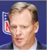  ??  ?? Roger Goodell