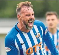  ??  ?? Kilmarnock striker Kris Boyd criticised the PFA.