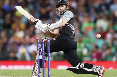  ?? -Photo: Code Sport ?? Perspectiv­e…New Zealand captain Kane Williamson in action during this year’s T20 World Cup.