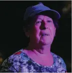  ??  ?? Lola de la Rosa (81 años), votante de UP