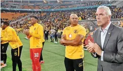  ?? ITUMELENG ENGLISH African News Agency (ANA) ?? FORMER Kaizer Chiefs coach Ernst Middendorp was on the verge on winning the league. |