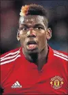  ??  ?? BELIEF: Pogba