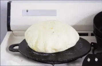  ??  ?? Let dough rest well before cooking (Photo by Cynthia Nelson)