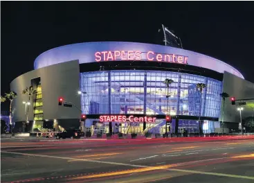  ?? PHOTOS: GETTY IMAGES ?? Home court . . . The Staples Center in Downtown Los Angeles.