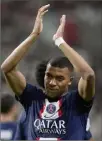  ?? (Photo MAXPPP) ?? Kylian Mbappé pourrait être remplaçant.