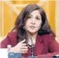  ?? ANDREW HARNIK/GETTY ?? Neera Tanden appears before a Senate Committee on the Budget hearing Feb. 10 on Capitol Hill in Washington, D.C.