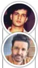  ?? ?? THEN AND NOW Aamir Ali at 22 (top) and at 44 (above)
