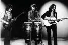  ??  ?? Cream … (from left) Jack Bruce, Ginger Baker, Eric Clapton. Photograph: Michael Ochs Archives/Getty Images