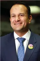  ??  ?? Taoiseach Leo Varadkar