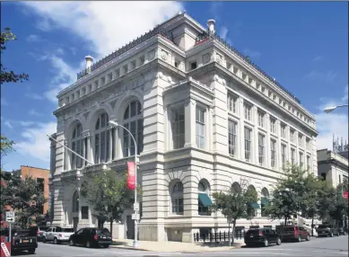  ?? FILE PHOTO ?? Troy Savings Bank Music Hall is located at 30State Street in downtown Troy.