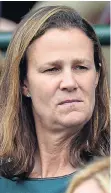  ??  ?? Speaking out ... Pam Shriver